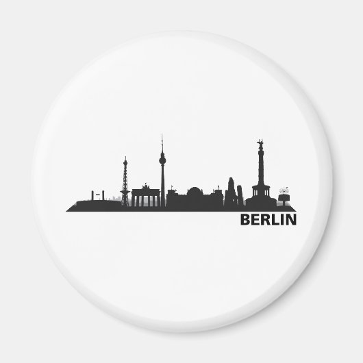 Stadt Berlin - Skyline 1c Magneet (Voorkant)
