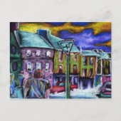 Stadt Dingle bij de schemering Briefkaart (Voorkant)