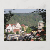 Stadtpfarrkirche St. Jakob vanaf Kellerbergweg Briefkaart (Voorkant)