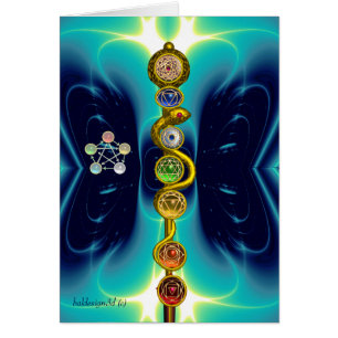 STAF VAN ASCLEPIUS 7 CHAKRA'S, YOGA, SPIRITUELE EN