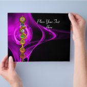 Staf van Asclepius MET 7 CHAKRA'S, SPIRITUELE ENER Flyer (Hand)