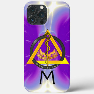 STAF VAN ASCLEPIUS TANDARTS TANDHEELKUNDE MONOGRAM Case-Mate iPhone CASE