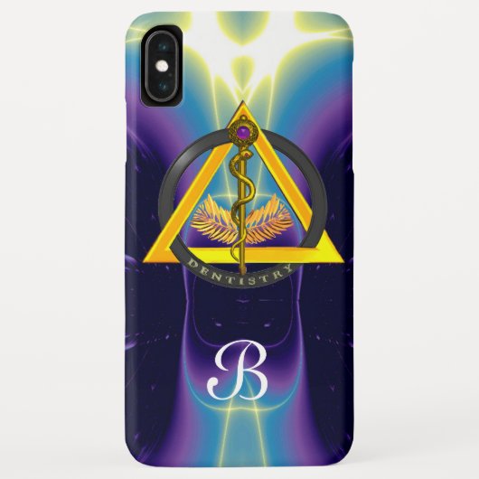STAF VAN ASCLEPIUS TANDARTS TANDHEELKUNDE MONOGRAM Case-Mate iPhone CASE (Achterkant)