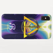 STAF VAN ASCLEPIUS TANDARTS TANDHEELKUNDE MONOGRAM Case-Mate iPhone CASE (Achterkant (horizontaal))