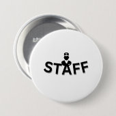 STAFF Button Badge (Voorkant /achterkant)
