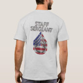 Staff Sergeant Rank T-shirt (Achterkant)
