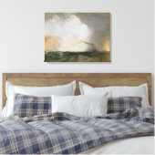 Staffa, Fingal's Cave, 1832 (olie op doek) Canvas Afdruk (Insitu (Slaapkamer))