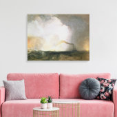 Staffa, Fingal's Cave, 1832 (olie op doek) Canvas Afdruk (Insitu (Woonkamer))