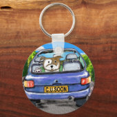 Staffie Key chain CUSoon Sleutelhanger (Voorkant)