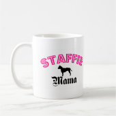 Staffie Mama Koffiemok (Links)