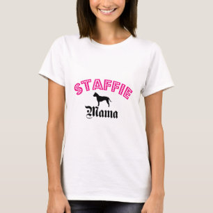 Staffie Mama T-shirt