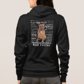 Staffie Traits Hoodie (Achterkant)