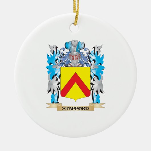 Stafford Coat of Arms - Family Crest Keramisch Ornament (Voorkant)