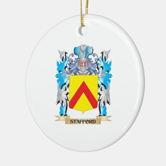 Stafford Coat of Arms - Family Crest Keramisch Ornament (Links)
