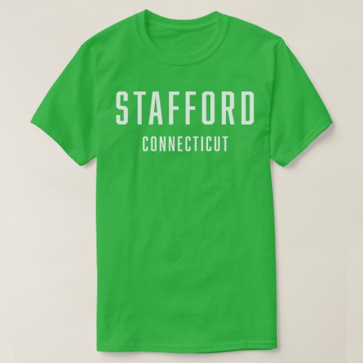 Stafford Connecticut T-shirt (Design voorkant)