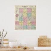 Stafford County, Kansas Poster (Keuken)