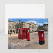 Stafford Holiday Postcard Feestdagenkaart (Voorkant / Achterkant)