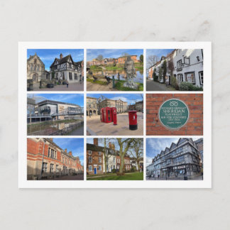 Stafford Holiday Postcard Feestdagenkaart