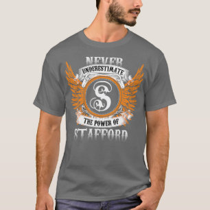 Stafford Name Shirt onderschat nooit de kracht
