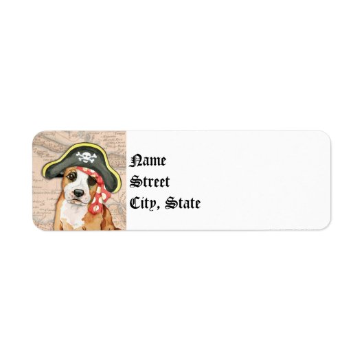 Stafford Pirate Etiket (Voorkant)