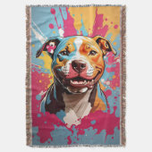 Staffordshire Birthday Fun  Deken (Voorkant Verticaal)