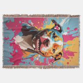 Staffordshire Birthday Fun  Deken (Voorkant)