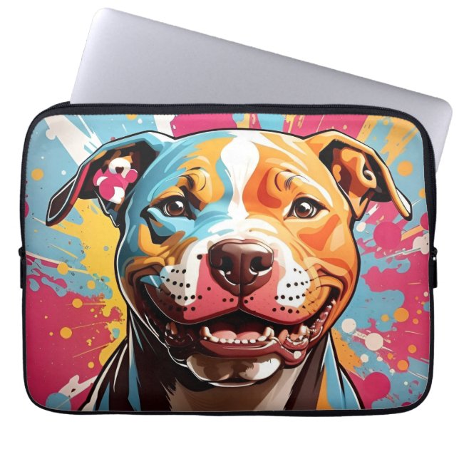 Staffordshire Birthday Fun Laptop Sleeve (Voorkant)