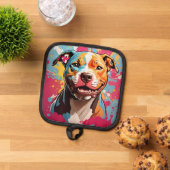 Staffordshire Birthday Fun Pannenlap (Top down)