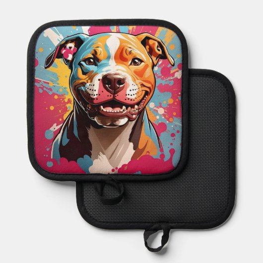 Staffordshire Birthday Fun Pannenlap (Voorkant / Achterkant)