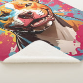 Staffordshire Birthday Fun Sherpa Deken (3/4)