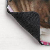 Staffordshire bull doodsangermousepad muismat (Hoek)