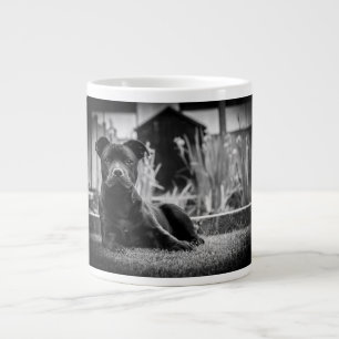 Staffordshire bull shister grote koffiekop