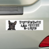 Staffordshire Bull Terrier aan boord Bumpersticker (Op auto)