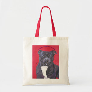 Staffordshire Bull Terrier bag Tote Bag