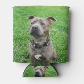 Staffordshire Bull Terrier Blikjeskoeler (Voorkant)