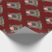 Staffordshire Bull Terrier Cadeaupapier (Hoek)