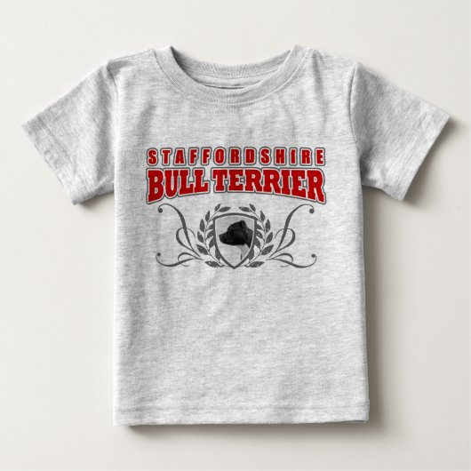 Staffordshire Bull Terrier COA red text (Voorkant)