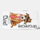 Staffordshire Bull Terrier Dad Case-Mate iPhone Case (Achterkant (horizontaal))