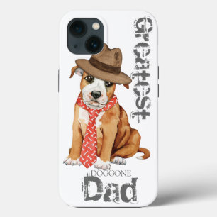 Staffordshire Bull Terrier Dad Case-Mate iPhone Case