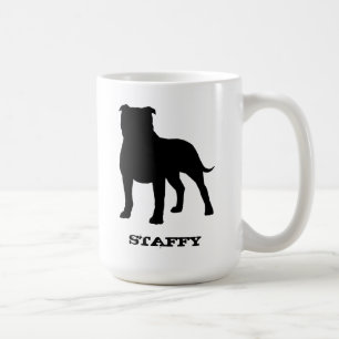Staffordshire Bull terrier de Hond van Staffy van Koffiemok