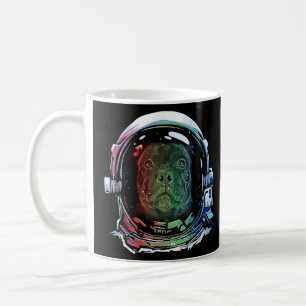 Staffordshire Bull Terrier Dog Astronaut Dog Koffiemok