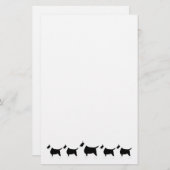 Staffordshire Bull Terrier Dog Design Briefpapier (Voorkant / Achterkant)