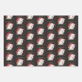 Staffordshire Bull Terrier Dog Kerstmis Inpakpapier Vel (Voorkant 3)