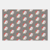 Staffordshire Bull Terrier Dog Kerstmis Inpakpapier Vel (Voorkant 2)