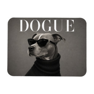 Staffordshire Bull Terrier Editorial Dog Portret Magneet