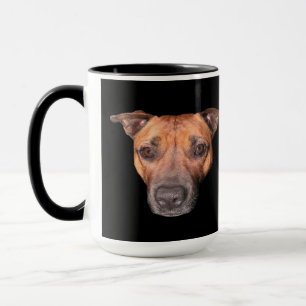 Staffordshire Bull Terrier Face Mok