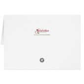 Staffordshire Bull Terrier Funny Kersthond (Achterkant Horizontaal)