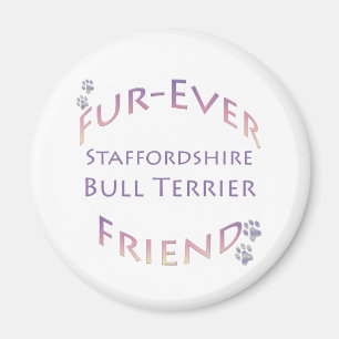 Staffordshire Bull Terrier Furever Vriend Magneet