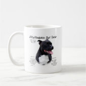 Staffordshire Bull Terrier History Design Koffiemok (Links)