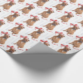 Staffordshire Bull Terrier Holiday Wrapping Paper Cadeaupapier (Hoek)